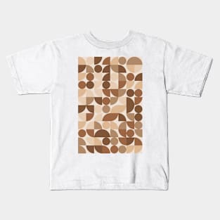 Aesthetic - Geometric Pattern - Shapes #9 Kids T-Shirt